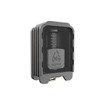 gunmetal thunderhead creations blaze bridge single glass sliding boro tank