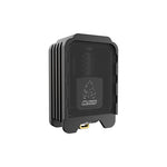 silver black thunderhead creations blaze bridge single glass sliding boro tank