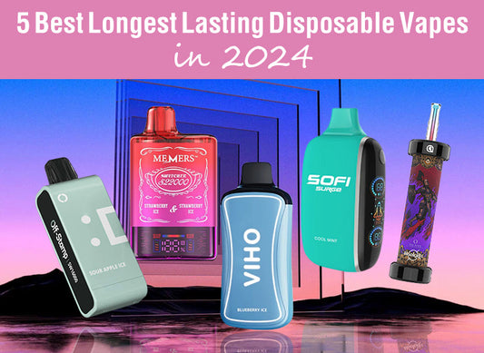 5 Best Longest Lasting Disposable Vapes in 2024