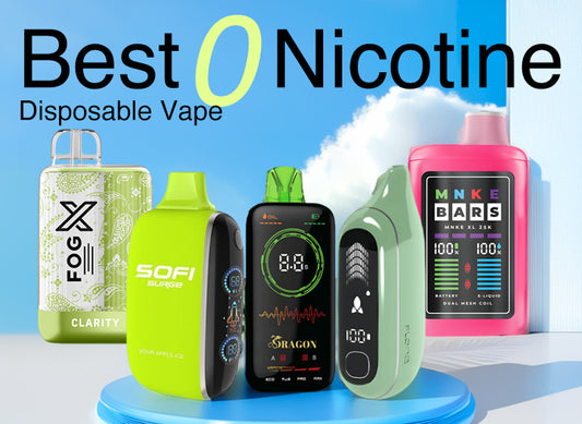 Best 0 Nicotine Disposable Vape