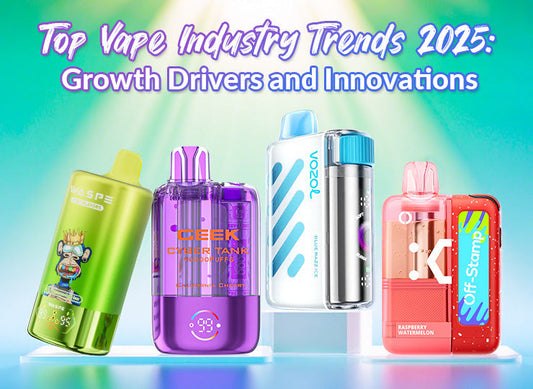 top vape industry trends 2025: growth drivers and innovations