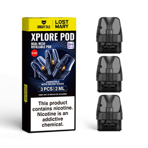 Urban Tale X Lost Mary Xplore Replacement Pod Cartridge (3pcs/pack)