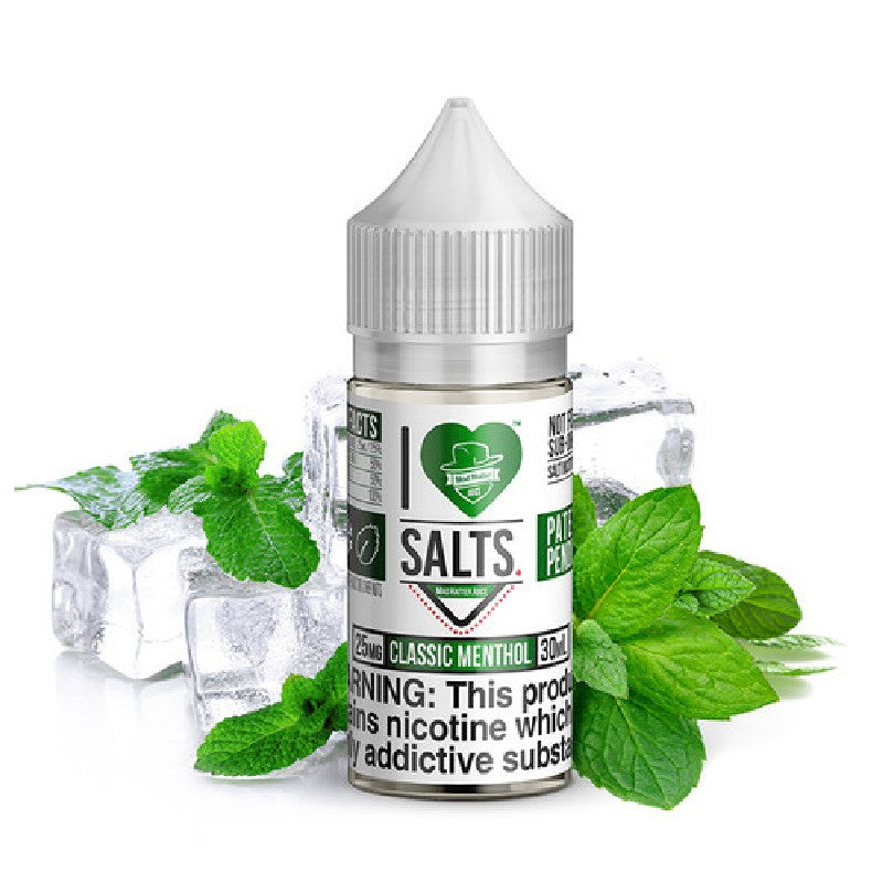 25mg classic menthol I love salts