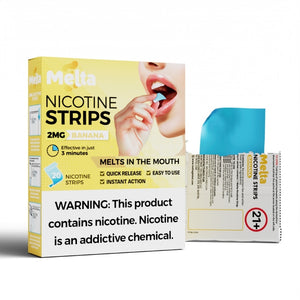 2mg banana melta nicotine strips