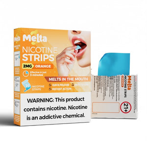 2mg orange melta nicotine strips