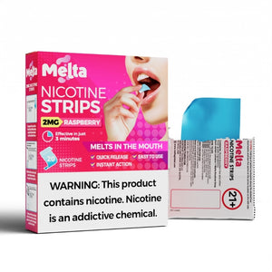 2mg raspberry melta nicotine strips