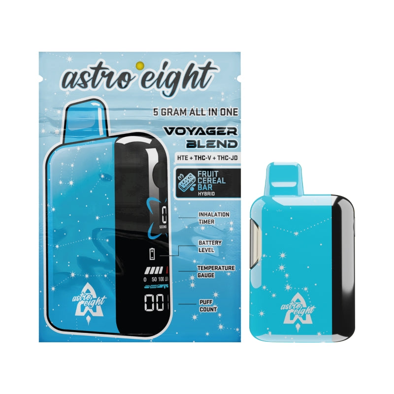 astro eight voyager blend thc disposable vape