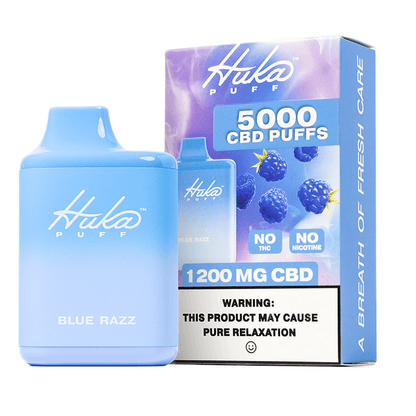 blue razz huka puff cbd