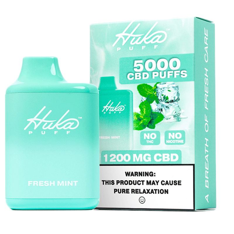 fresh mint huka puff cbd