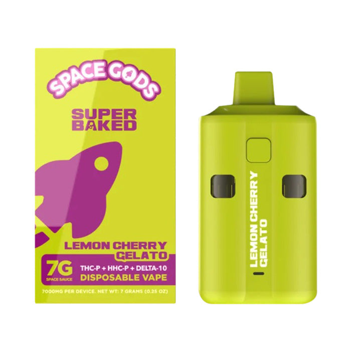 space gods super baked lemon cherry gelato