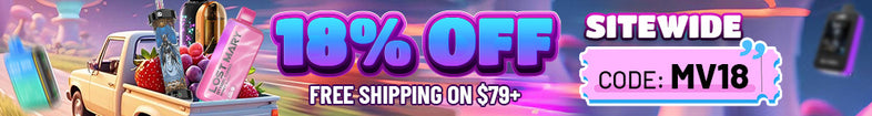 18% off all vapes
