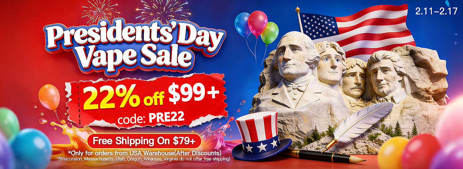 presidents' day vape sale