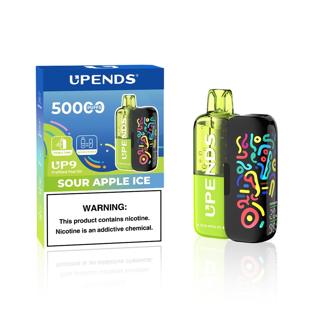 upends up9 50k sour apple ice