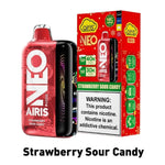 airis neo p40k strawberry sour candy