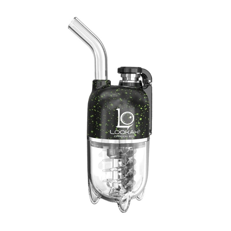 dragon egg lookah black green splatter