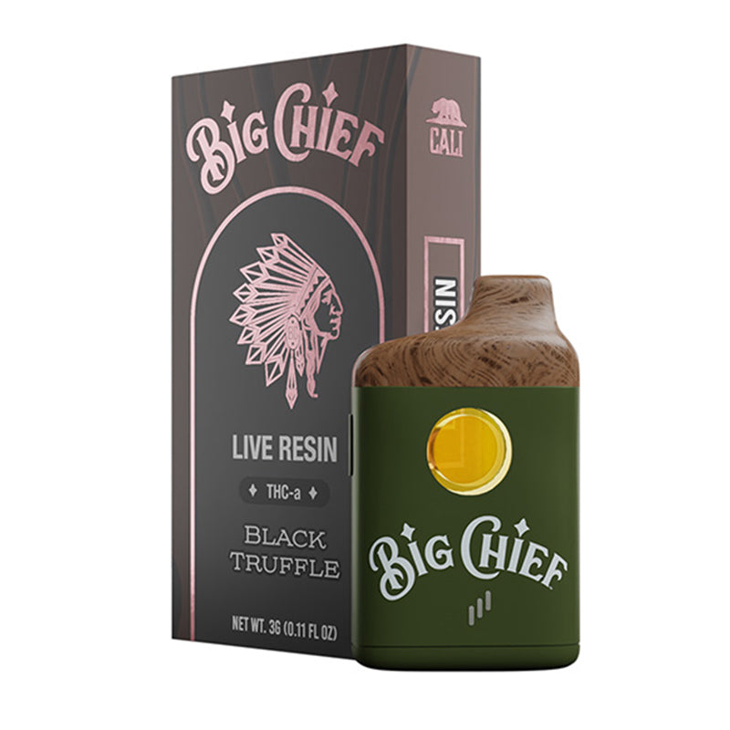 black truffle big chief live resin thc-a