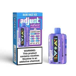 adjust myflavor 40000 lue razz ice