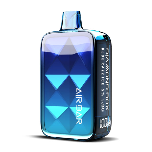 blue razz ice air bar diamond box 20000