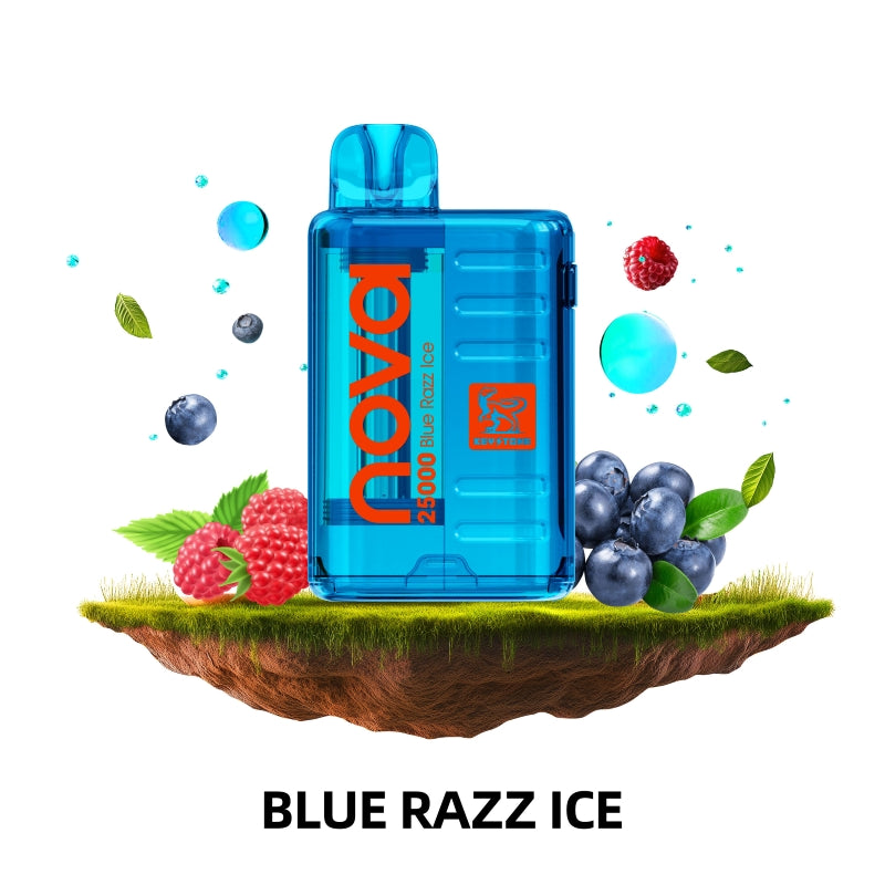 blue razz ice keystone nova 25000