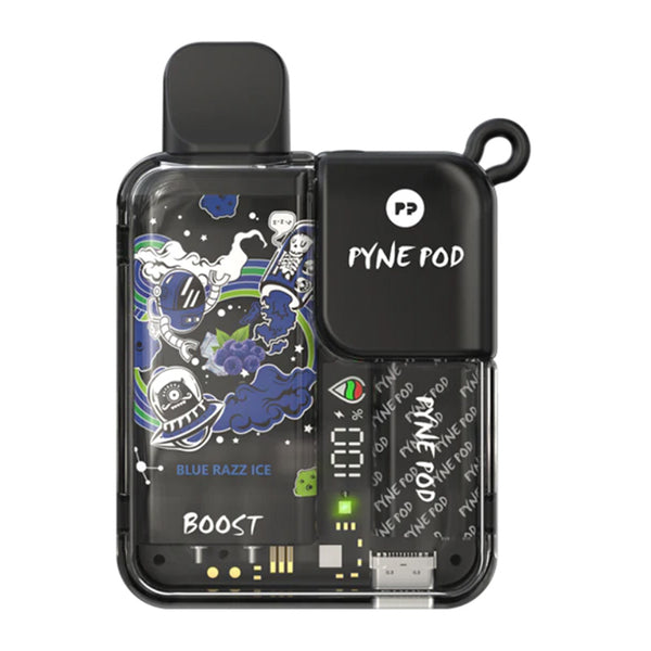 pyne pod boost blue razz ice