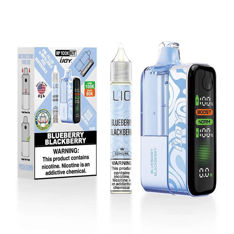 blueberry blackberry ijoy xp100k kit
