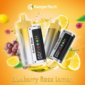 blueberry razz lemon kanger subox mate 50k dpod