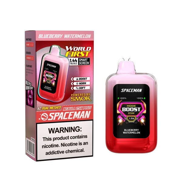 spaceman nebula 25k plus blueberry watermelon