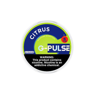 g-pulse citrus nicotine pouches