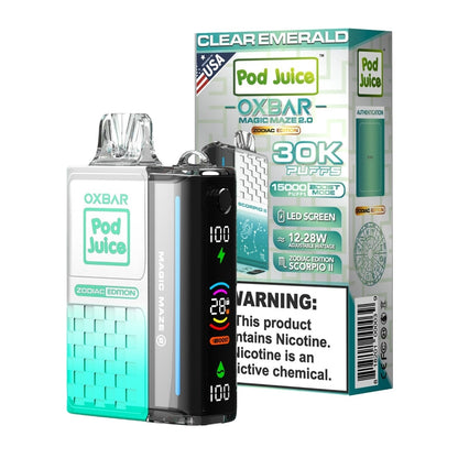 OXBAR Magic Maze 2 Pod Juice 30K Disposable Vape Kit