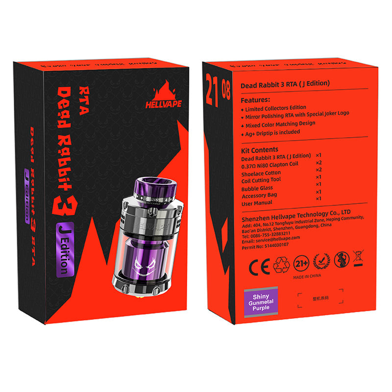 hellvape dead rabbit 3 rta joker edition