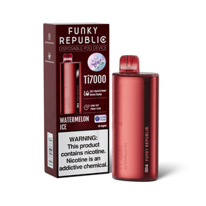 Funky Republic Ti7000 Disposable Vape 50mg Nicotine Strength 12.8ml