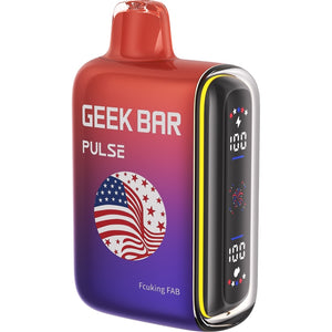 geek bar pulse 15000 patriot fucking fab