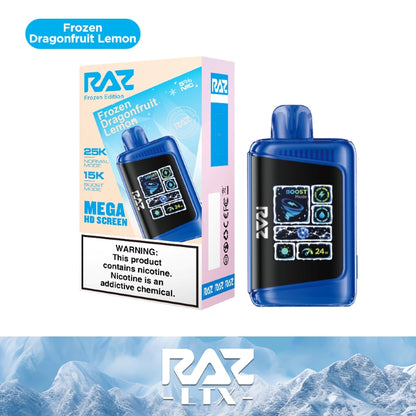 raz ltx 25000 frozen dragonfruit lemon
