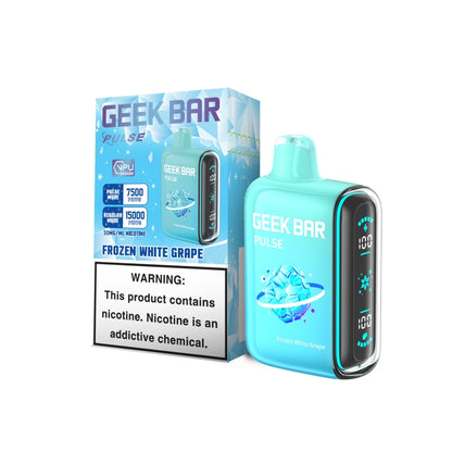 frozen white grape geek bar pulse 15000 frozen edition