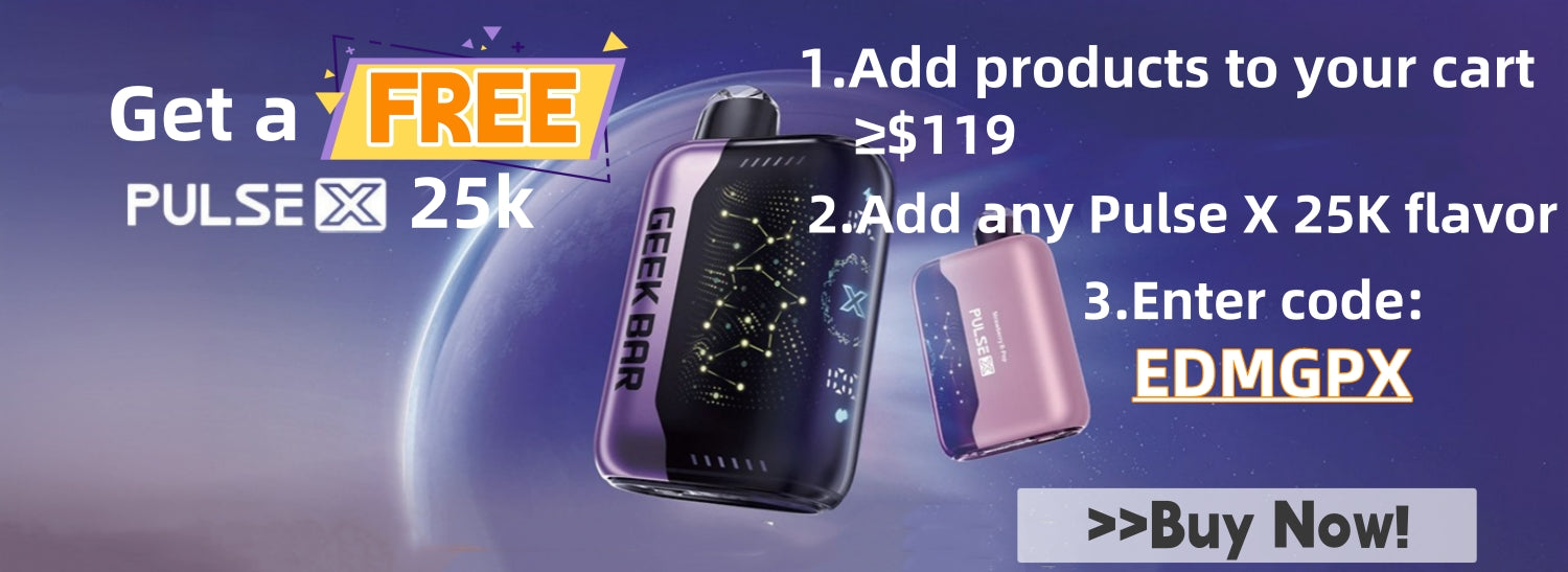 geek bar pulse x 25k