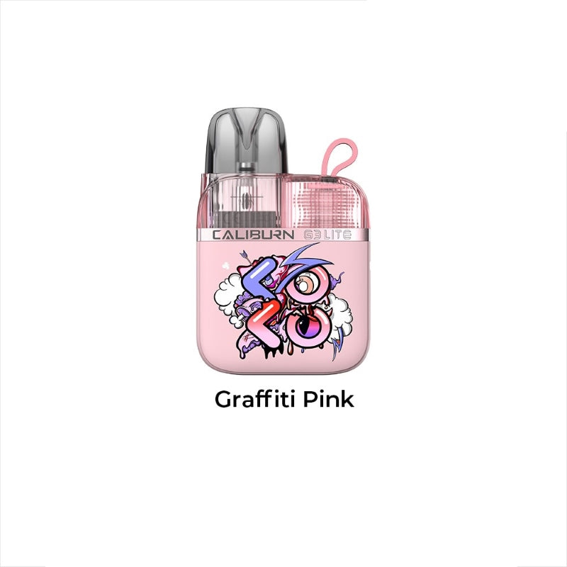 graffiti pink uwell caliburn g3 lite koko