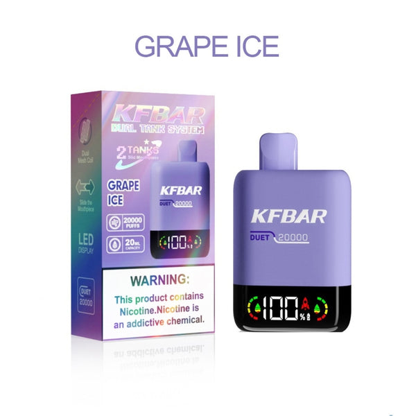 grape ice kfbar duet 20000