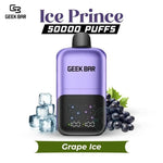 grape lce geek bar ice prince 50k