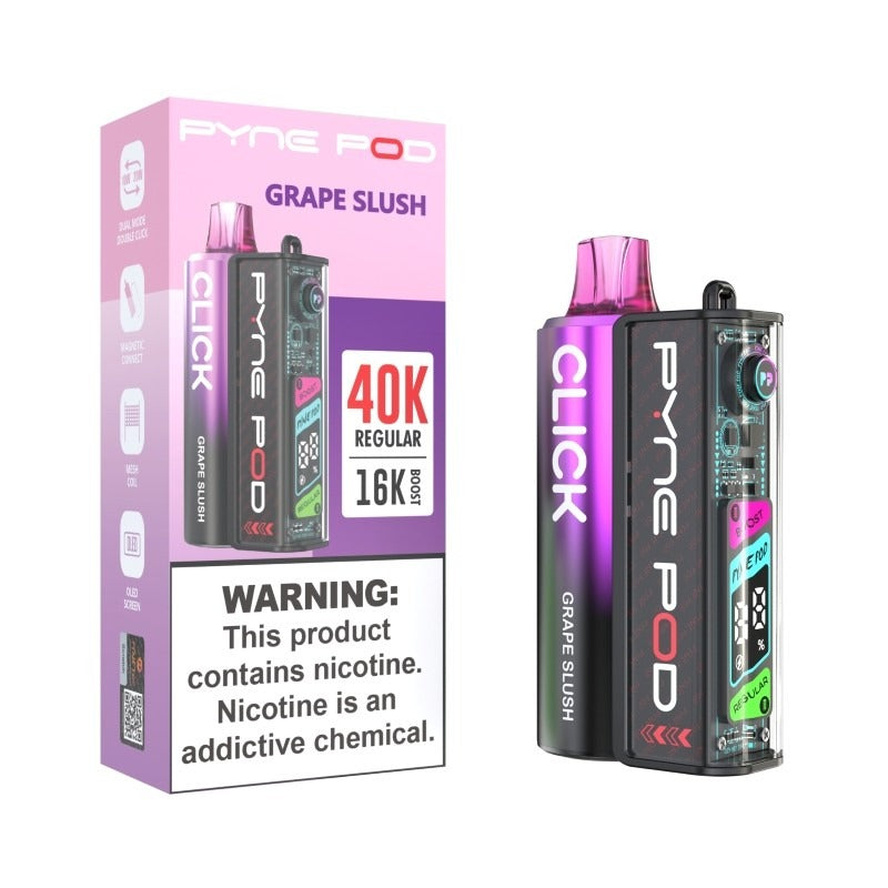 grape slush pyne pod click 40k
