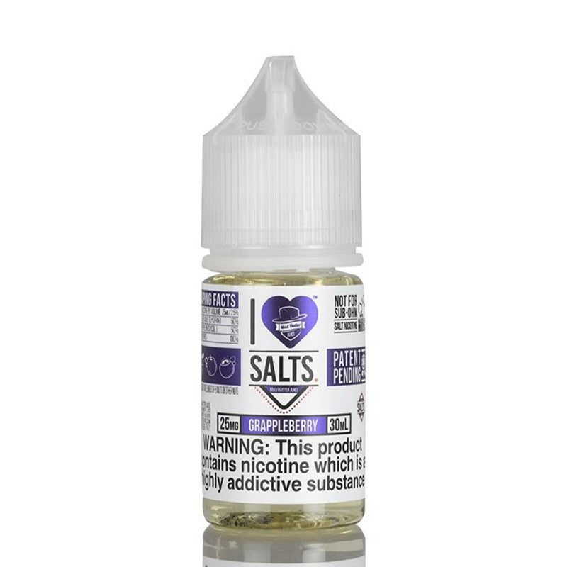 25mg grappleberry i love salts 30ml