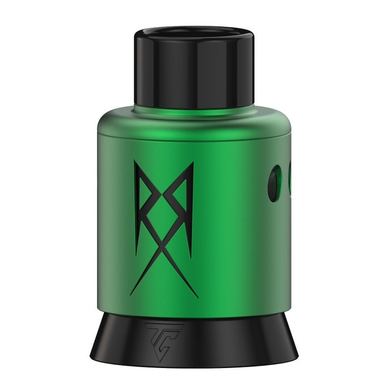 green thunder cloud x grimmgreen recoil r3 single coil rda
