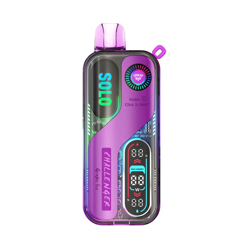 solobar solo 30k grape ice