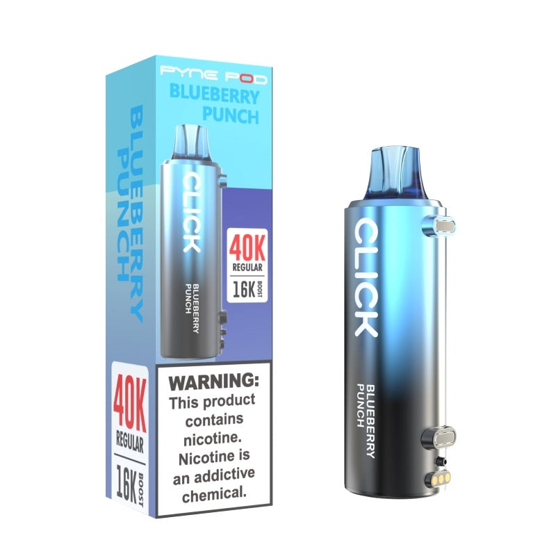 pyne pod click 40k blueberry punch