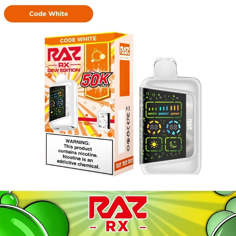 raz rx50k dew edition code white