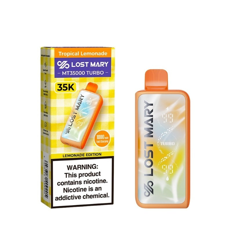 lost mary mt35000 turbo lemonade edition tropical lemonade