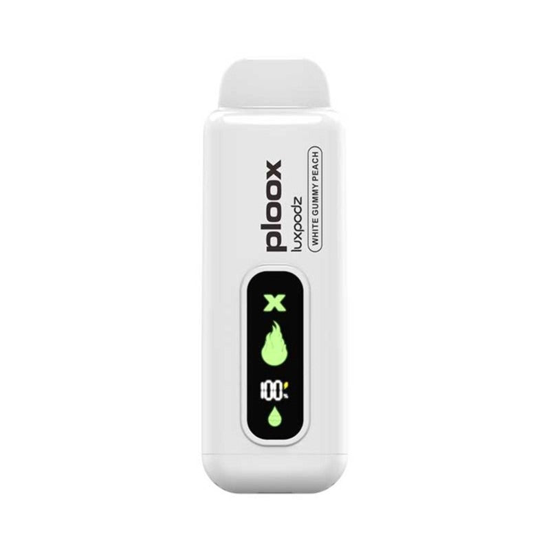 ploox me x 15000 white gummy peach