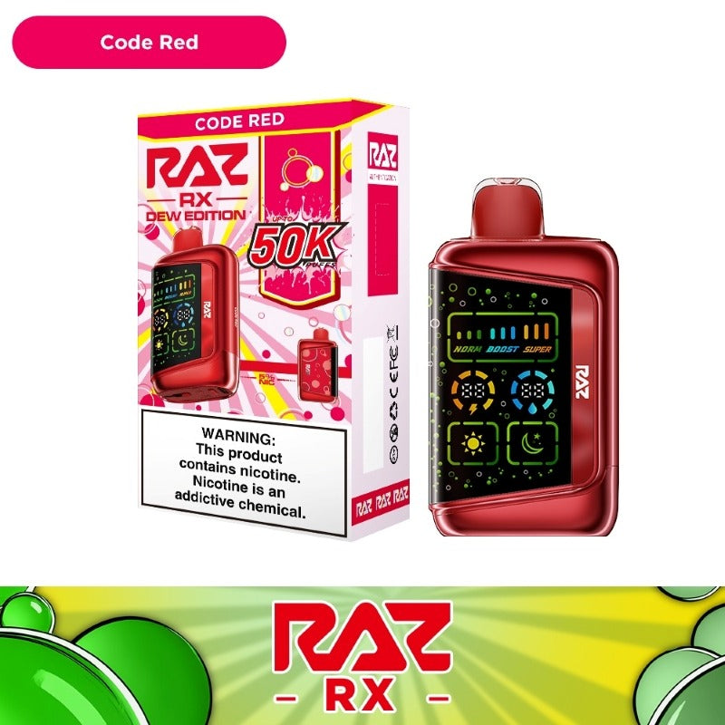 raz rx50k dew edition code red