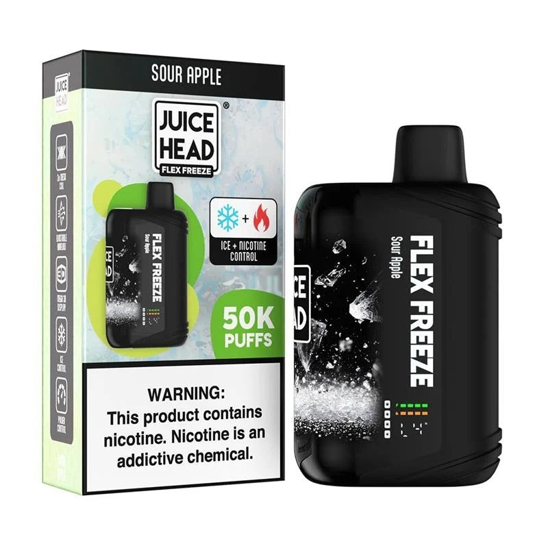 juice head flex freeze 50k sour apple