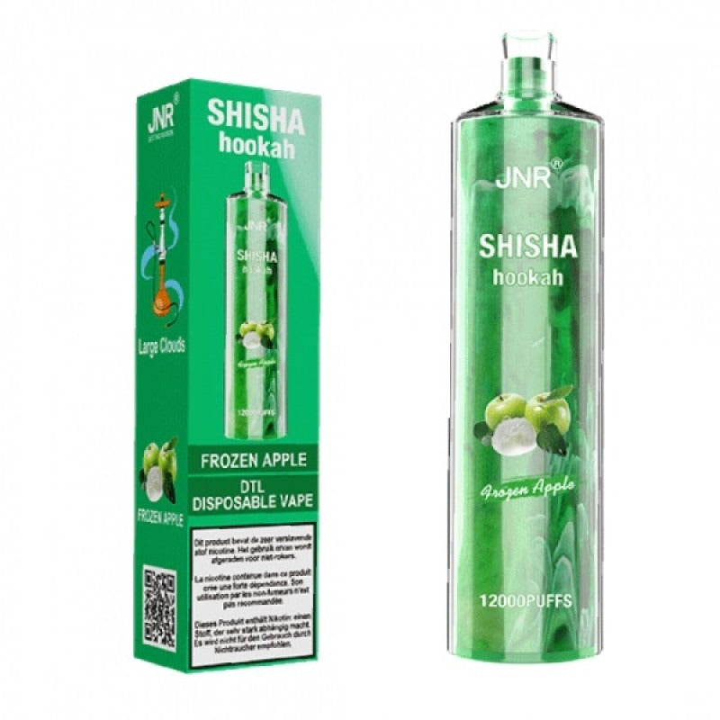 jnr shisha hookah 12k frozen apple