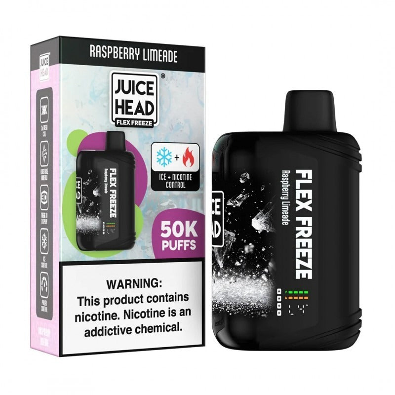 juice head flex freeze 50k raspberry limeade